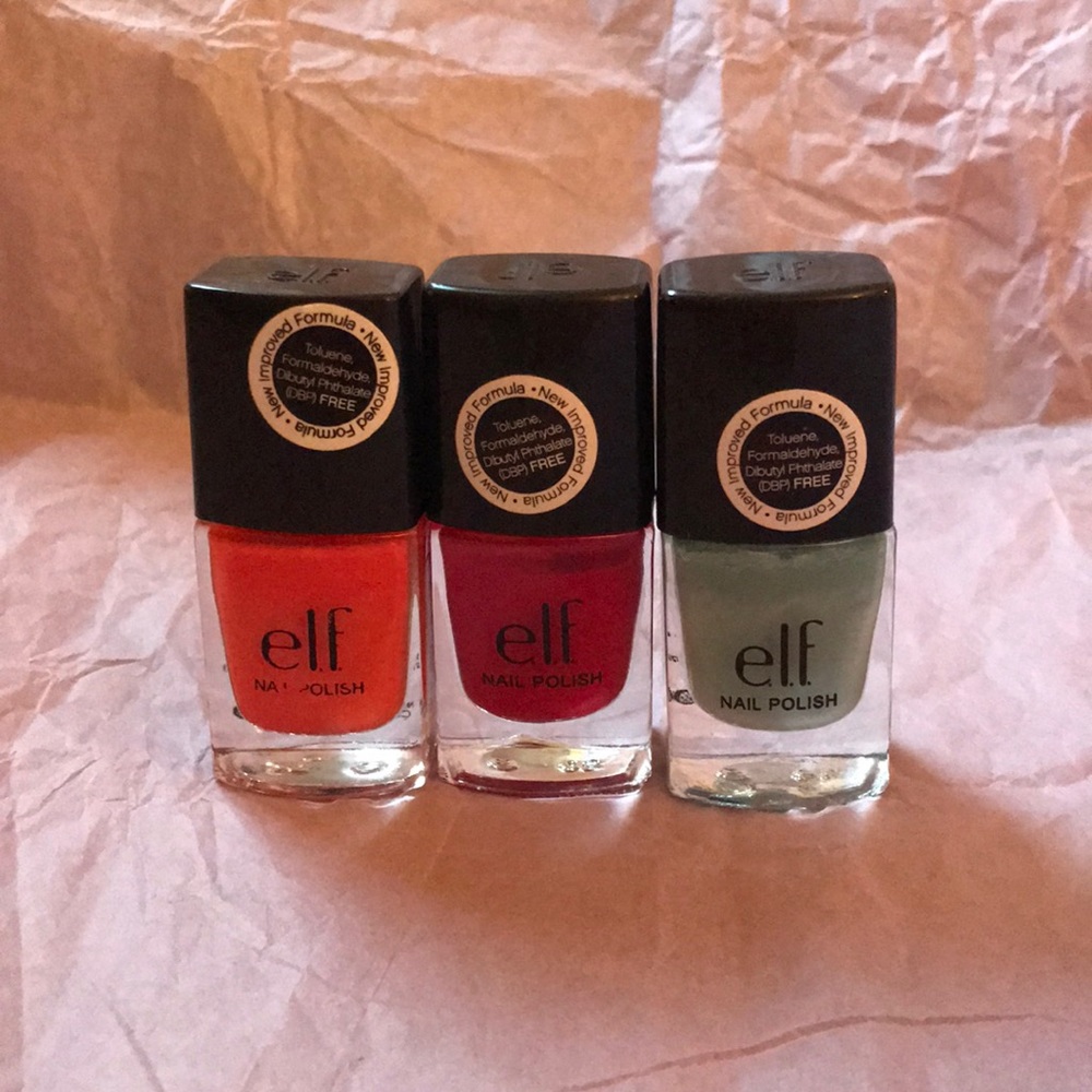 Set of 3 elf Nail Polishes
